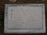 Struma Military Cemetery - Cassidy, James
